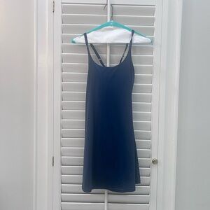 Ewedoos Indigo Tennis Dress Built In Shorts Pocket Small Athletic